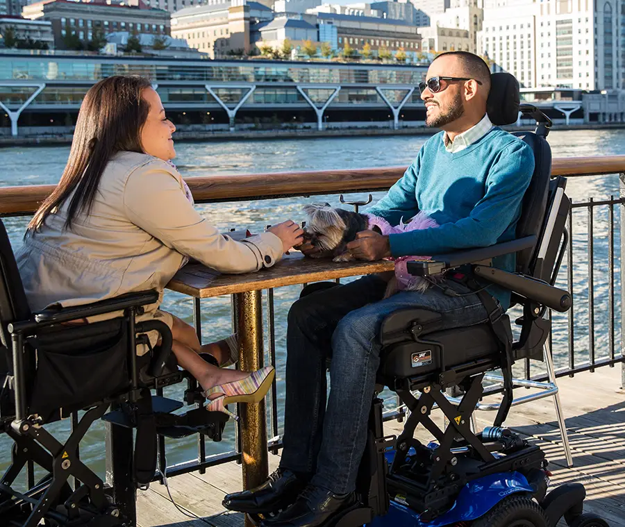 Your powerchair is designed to support you.